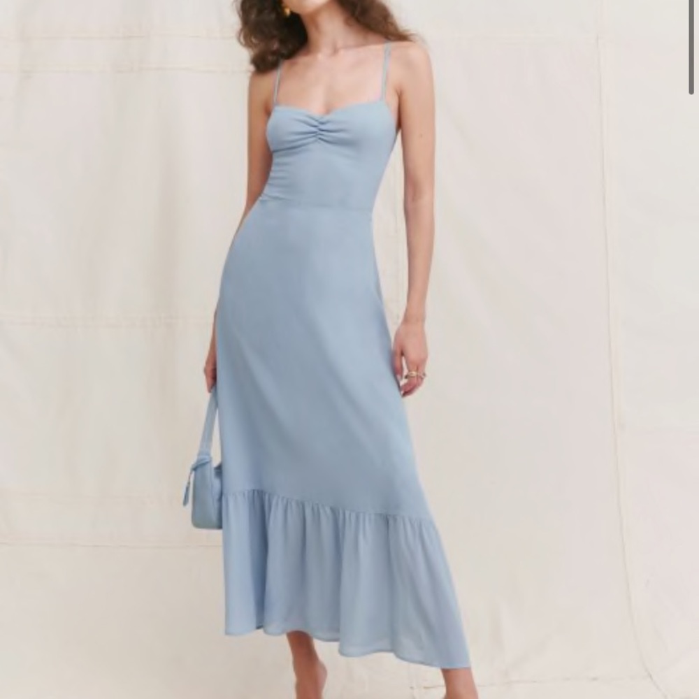 NWT Reformation Emersyn Dress Mineral